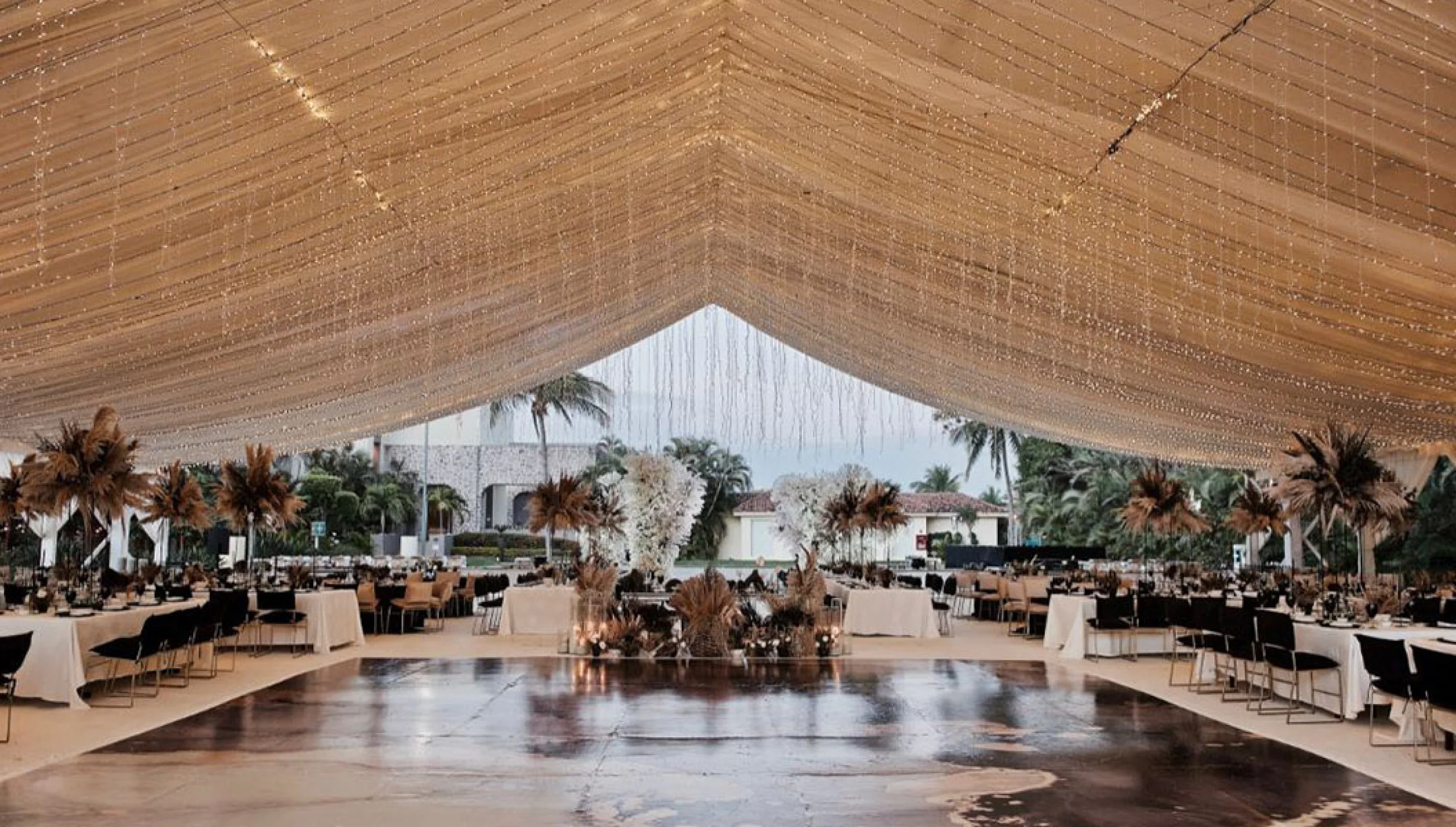 Main Patio Wedding Venue at Marriott Puerto Vallarta