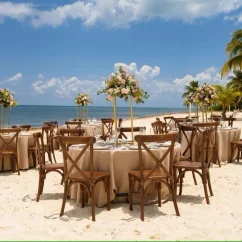 beach venue at melia cozumel