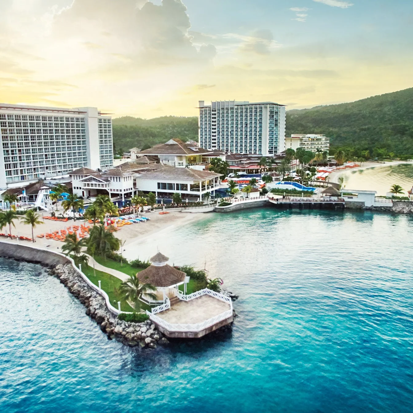 aerial view of Moon Palace Jamaica