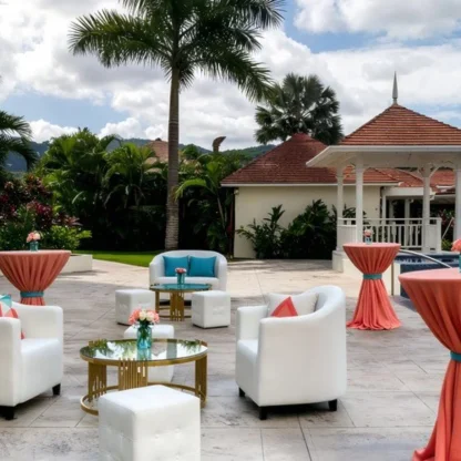 pier 8 terrace venue at Moon Palace Jamaica