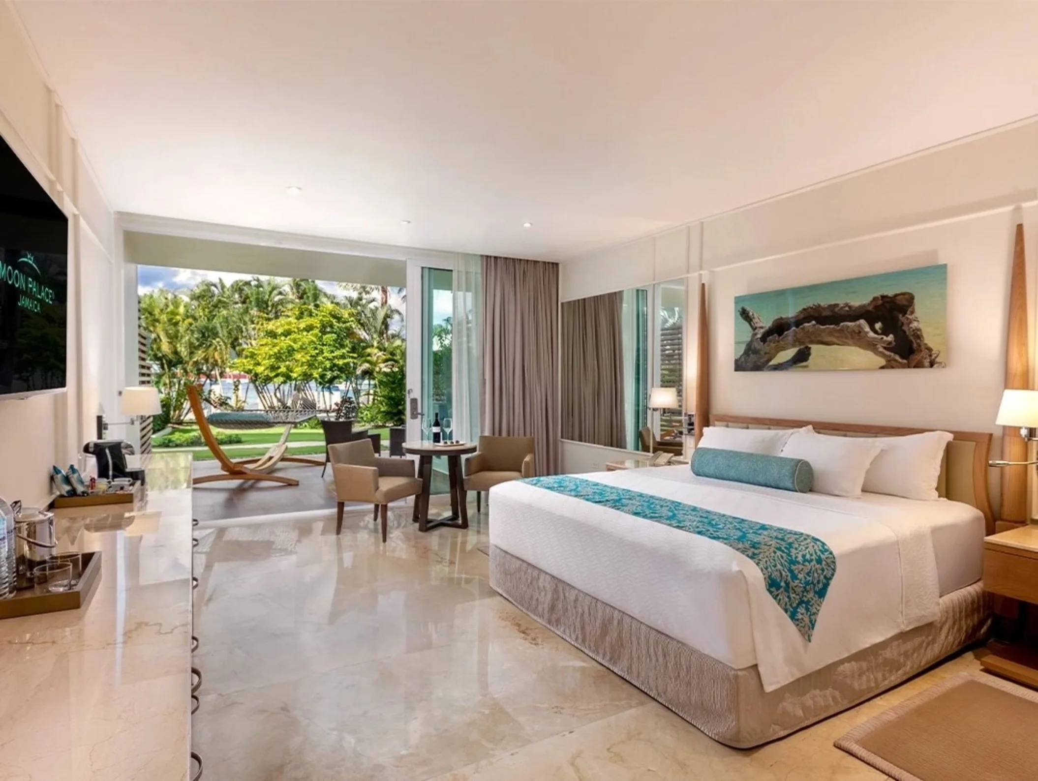 superior walk out suite at Moon Palace Jamaica