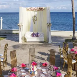 Terraza Starlight wedding reception at Moon Palace Jamaica, Ocho Rios