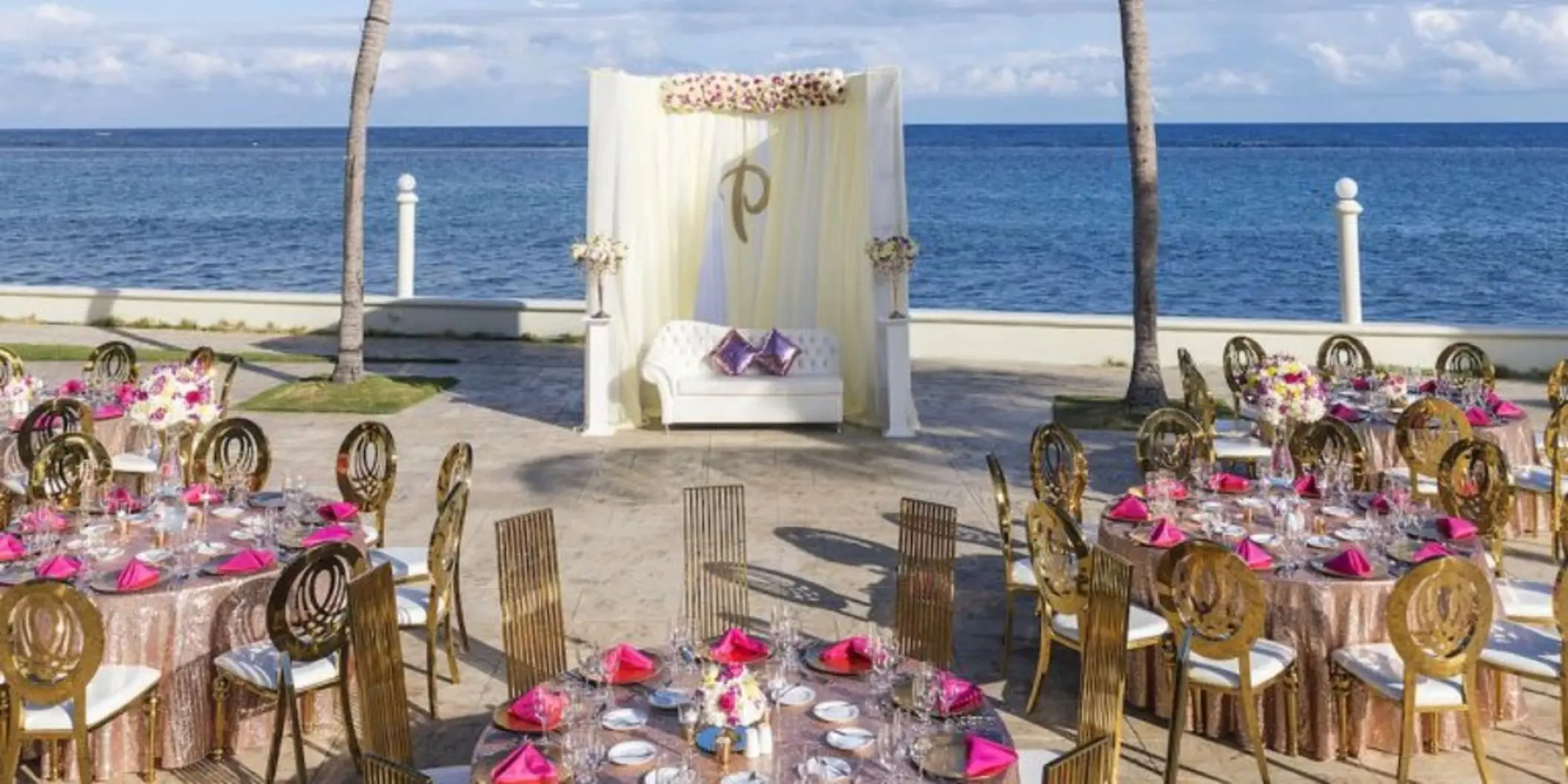 Terraza Starlight wedding reception at Moon Palace Jamaica, Ocho Rios