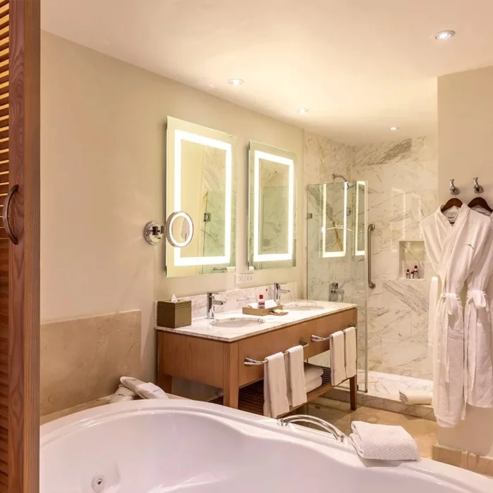 washroom of suite at Moon Palace Jamaica
