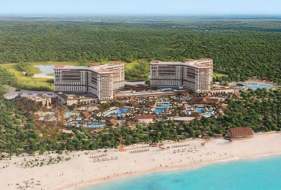 aerial view of Moon Palace The Grand Punta Cana