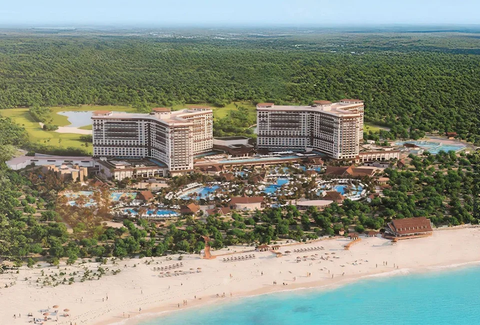 aerial view of Moon Palace The Grand Punta Cana