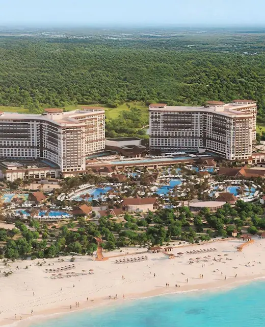 aerial view of Moon Palace The Grand Punta Cana