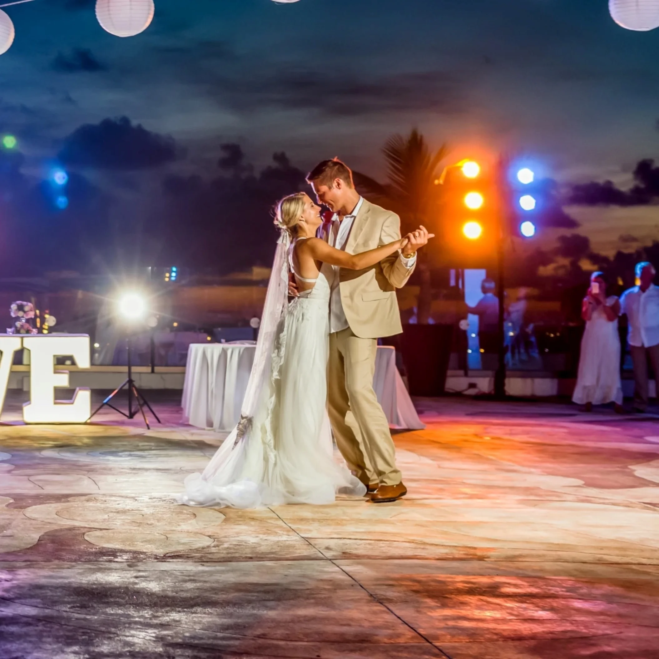 bride and groom at Moon Palace The Grand Punta Cana