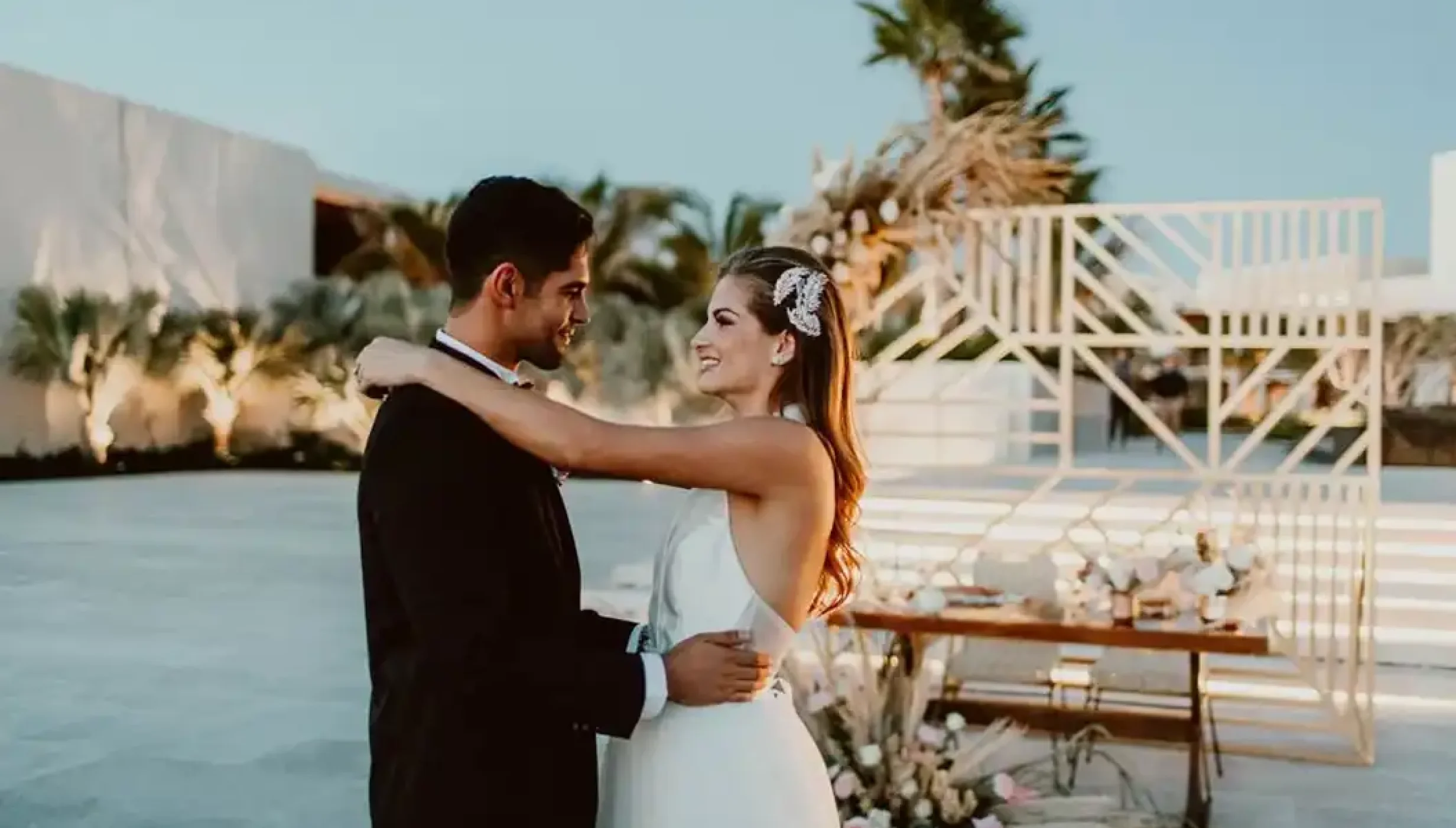 Couple at Nobu Hotel Los Cabos