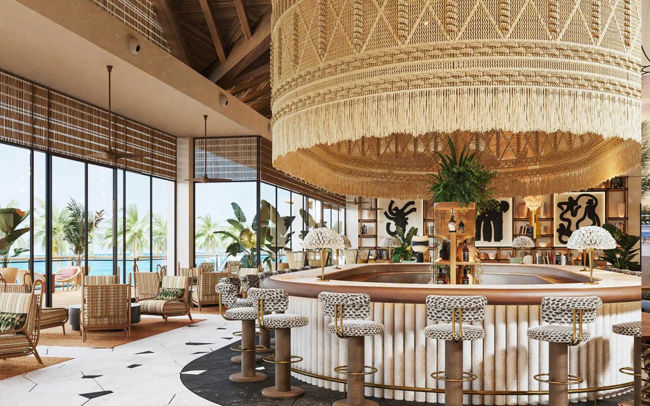 bar at Ocean Allure Costa Mujeres