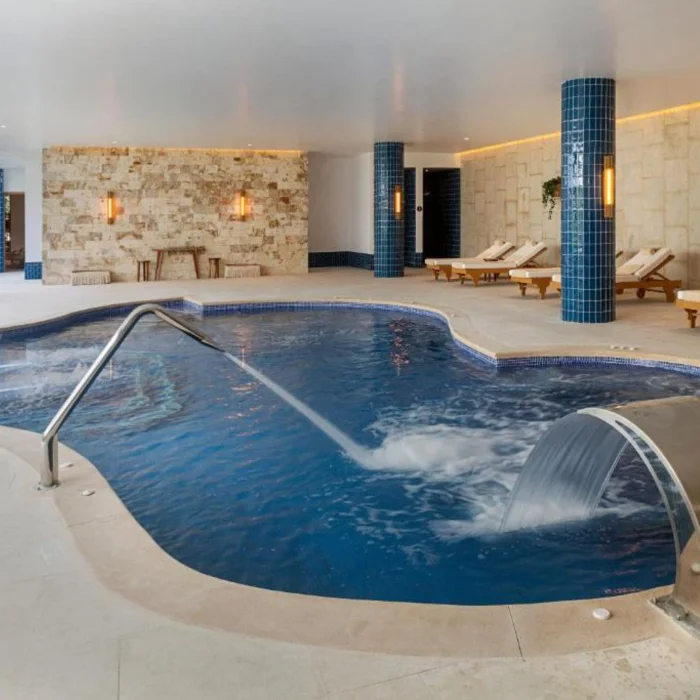 pool at the spa at Ocean Allure Costa Mujeres