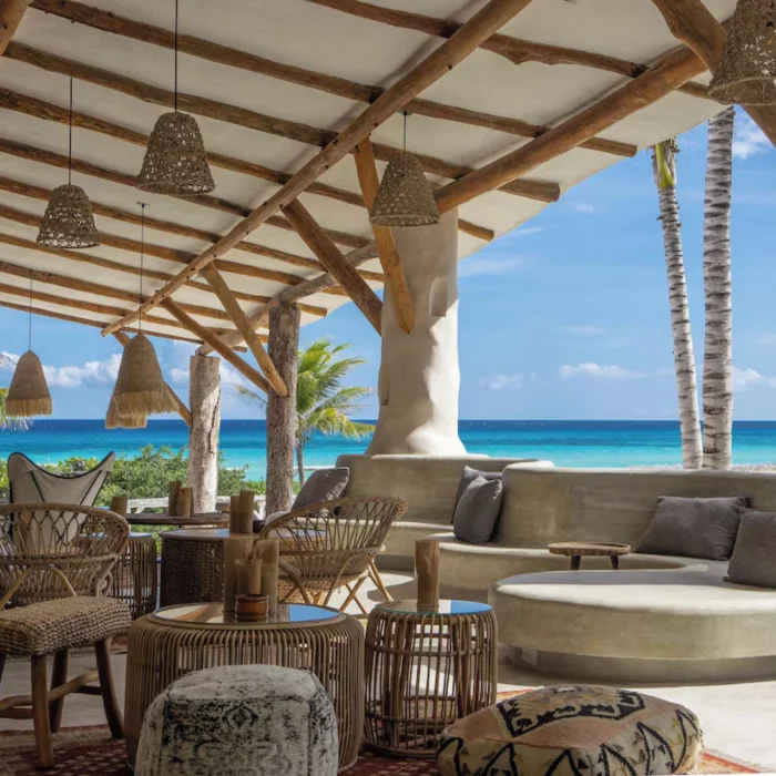 beach bar at Palmaia - The House of AiA