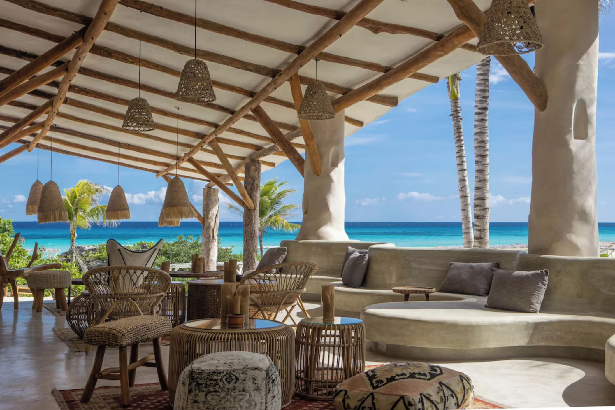 beach bar at Palmaia - The House of AiA