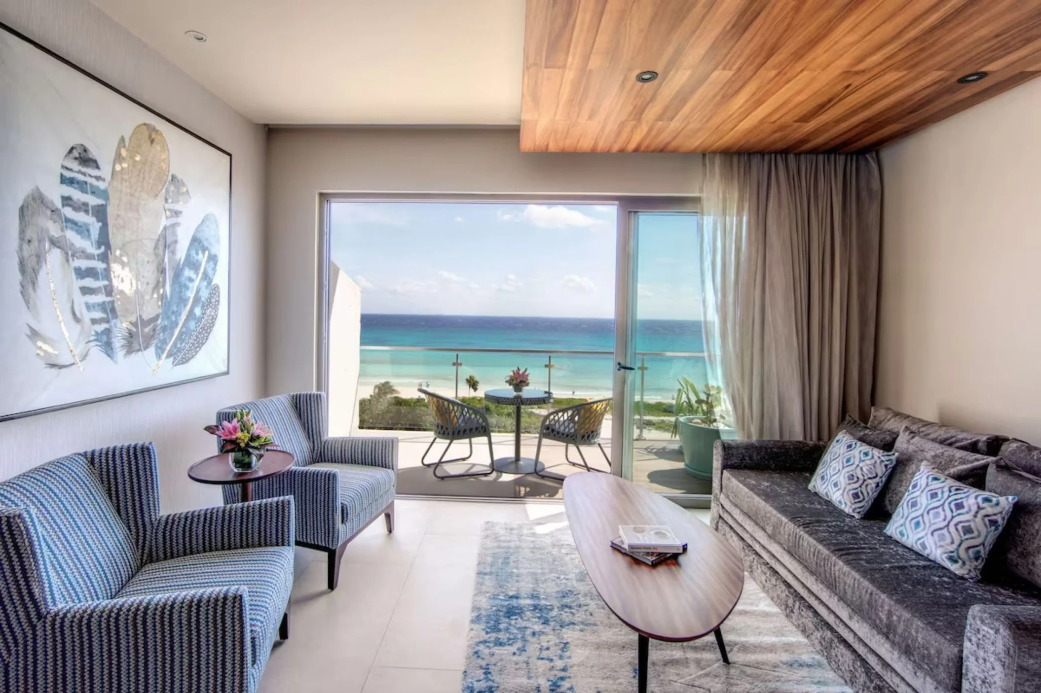 Living area of king suite at Palmaia - The House of AiA