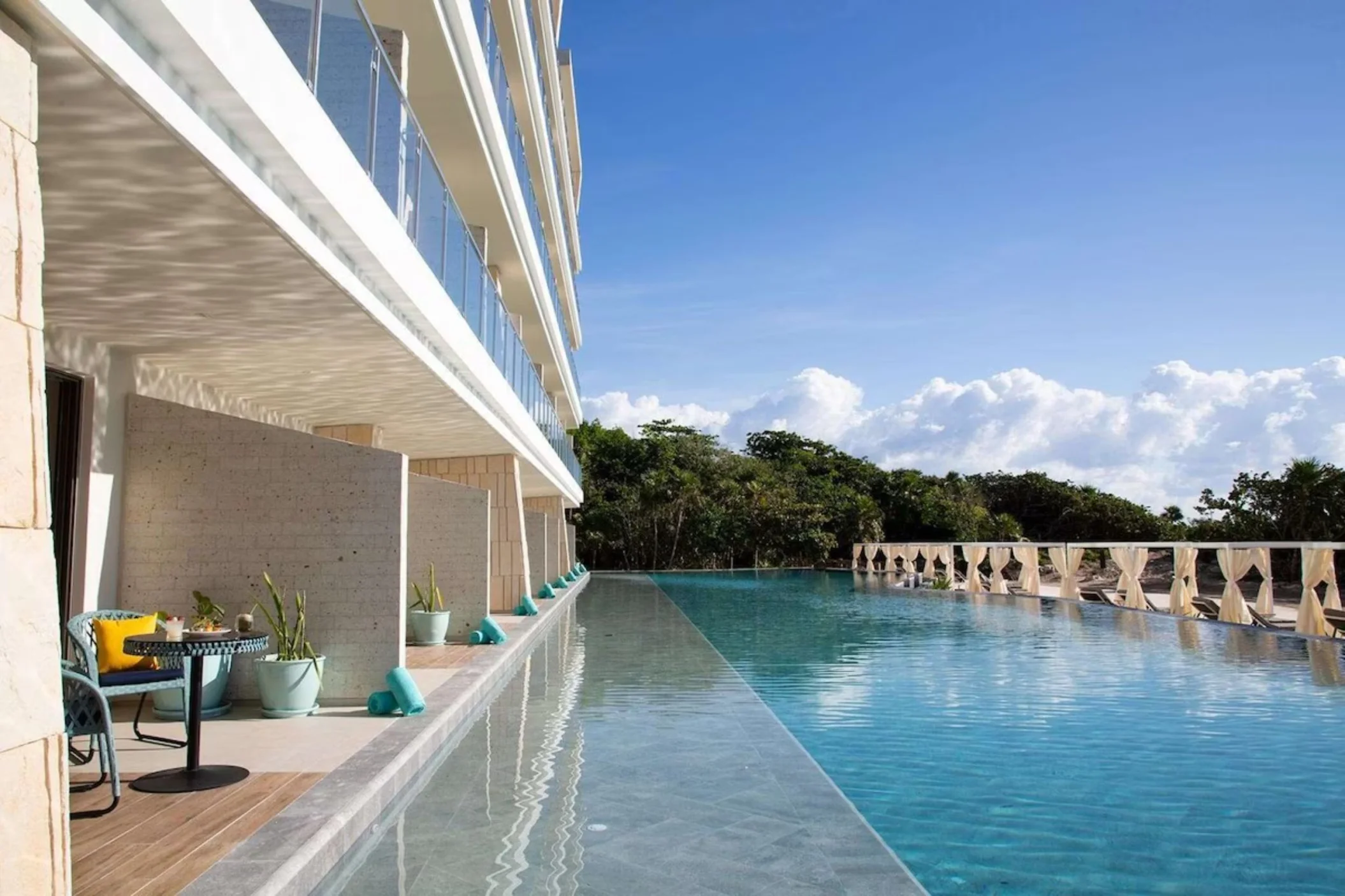 pool and swim out suite exterior Palmaia - The House of AiA