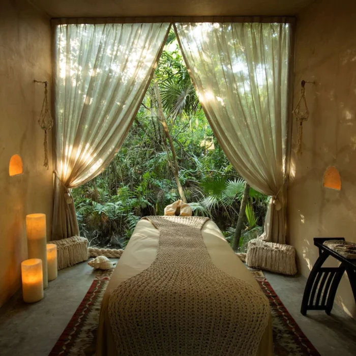 spa massage room at Palmaia - The House of AiA
