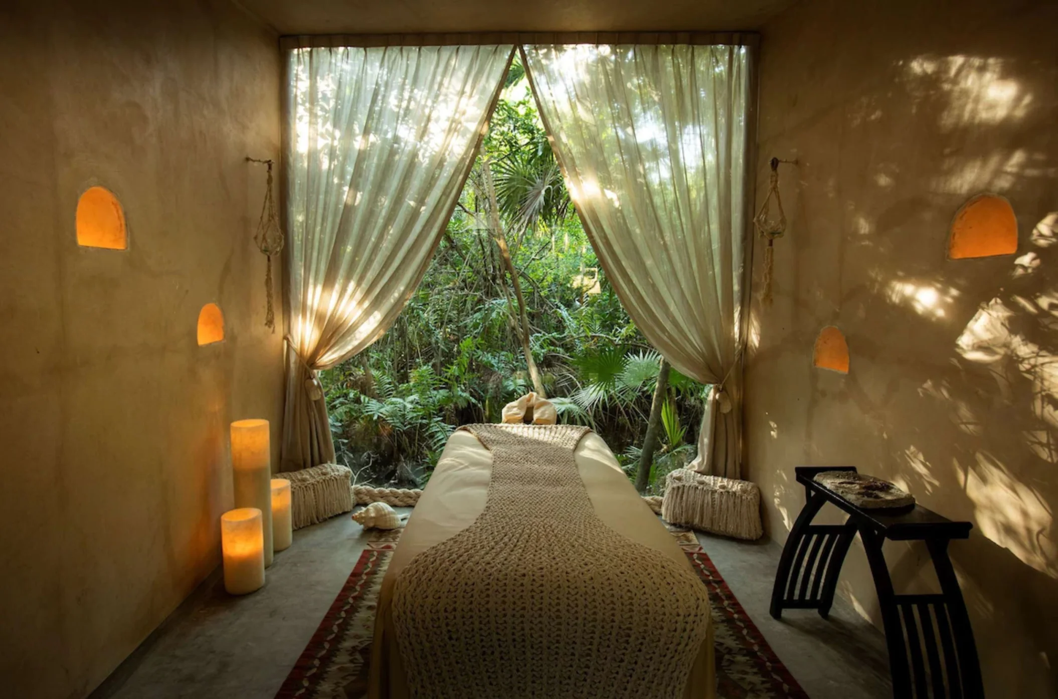 spa massage room at Palmaia - The House of AiA