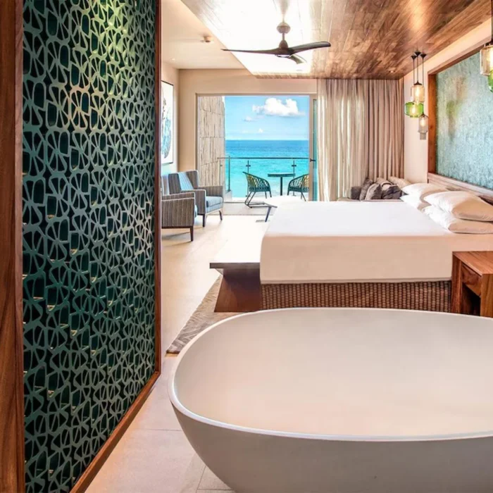 suite with bathtub at Palmaia - The House of AiA