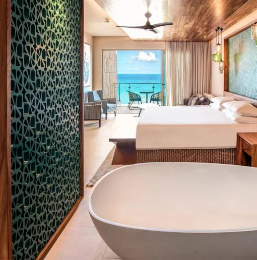 suite with bathtub at Palmaia - The House of AiA