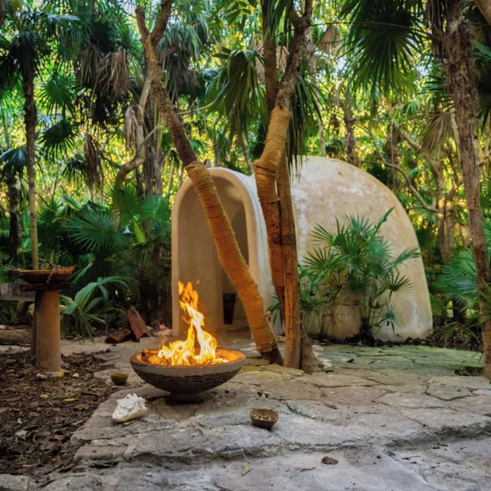 Temazcal space at Palmaia - The House of AiA