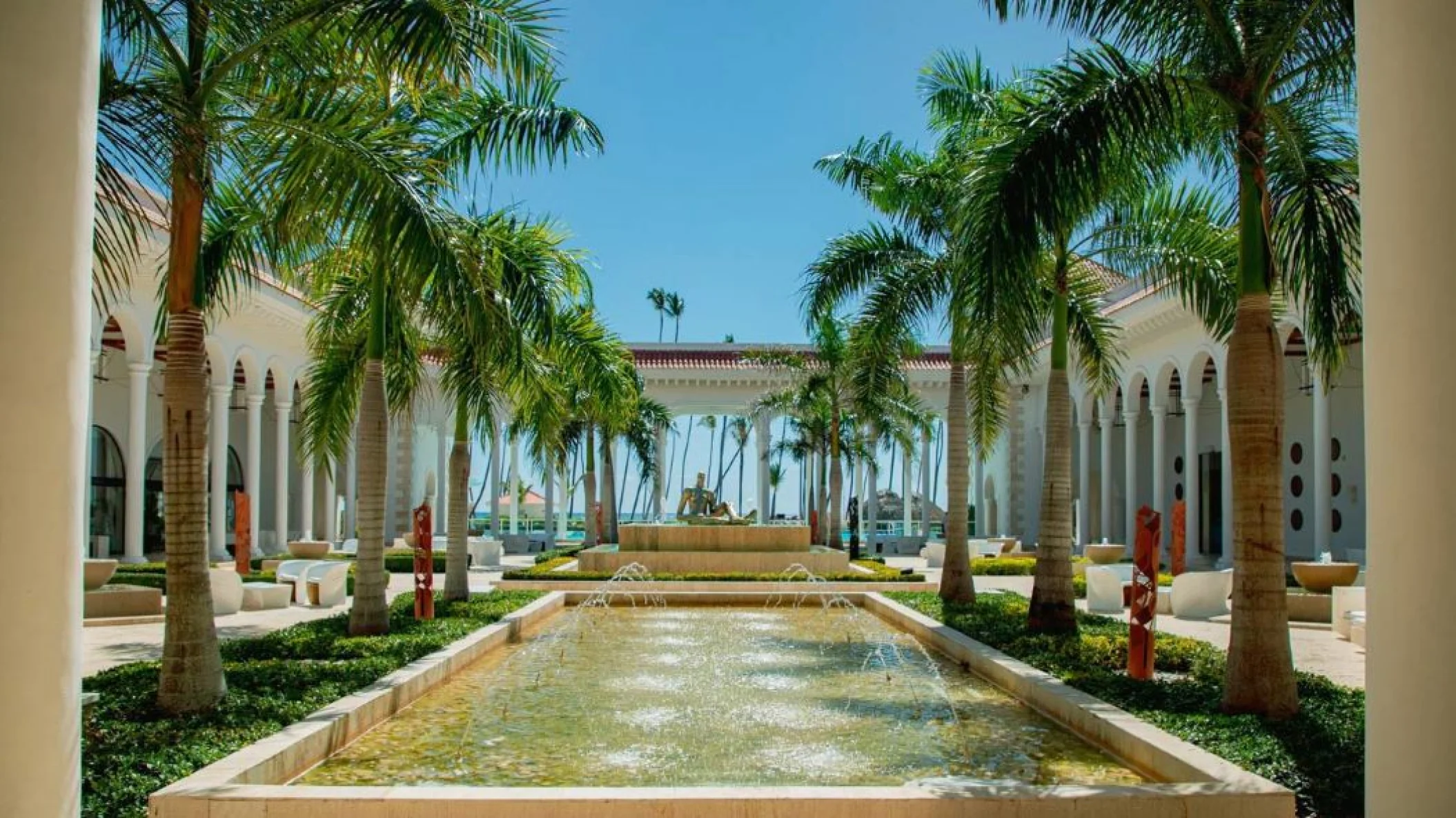 colonial plaza venue at Paradisus Palma Real
