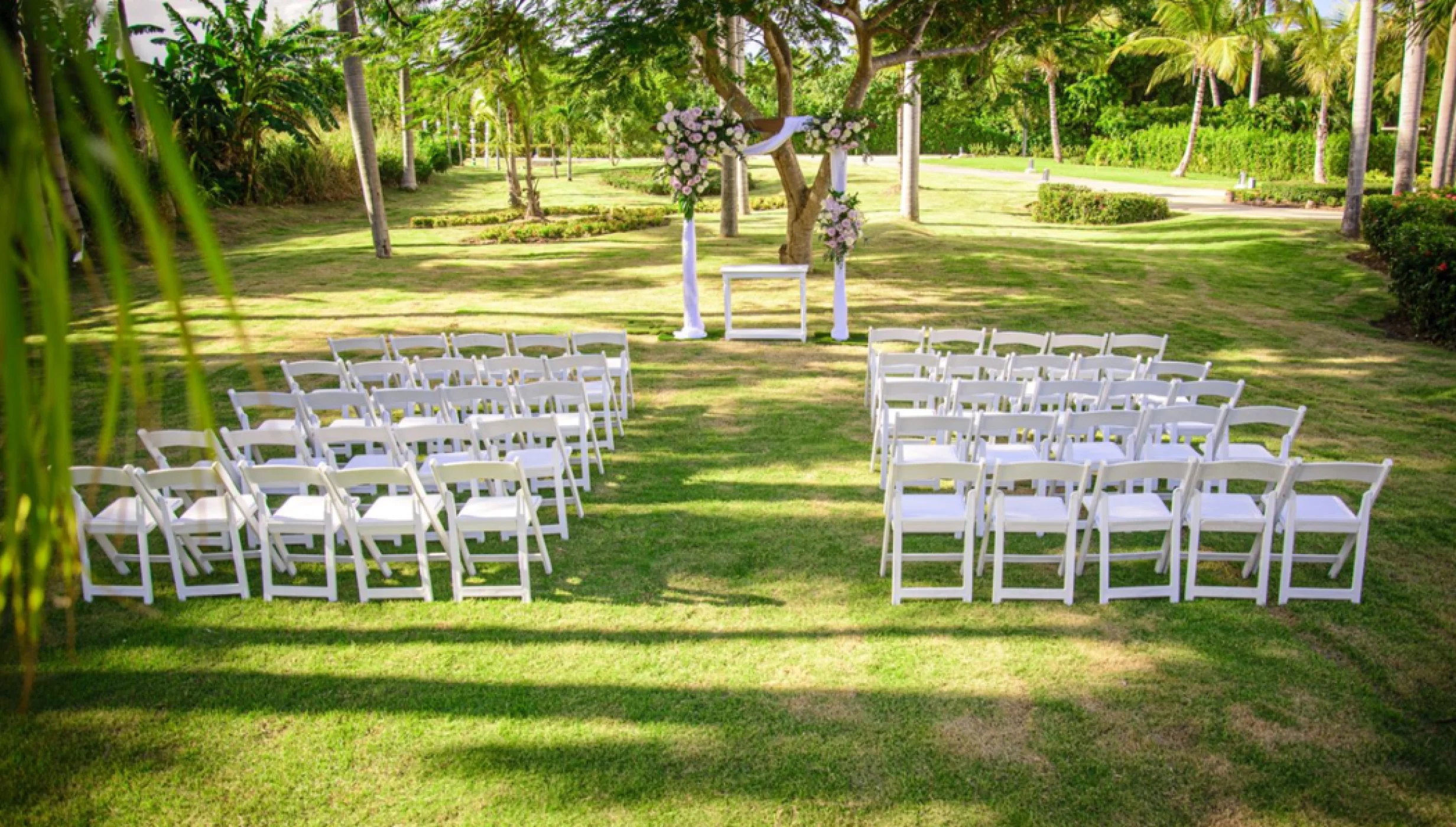 garden venue at Paradisus Palma Real