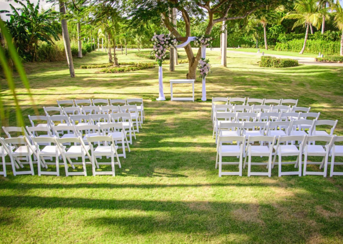garden venue at Paradisus Palma Real