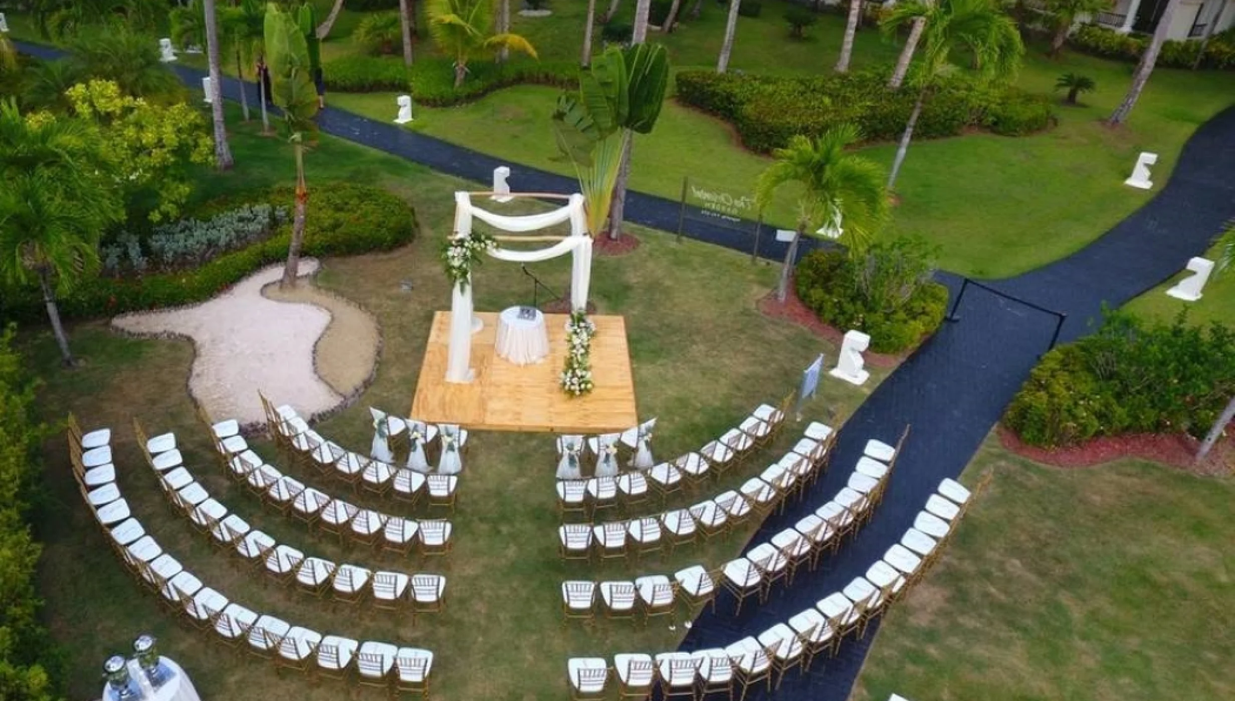 garden venue at Paradisus Palma Real