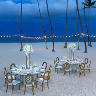 Kanna Beach wedding reception at Paradisus Palma Real, Punta Cana