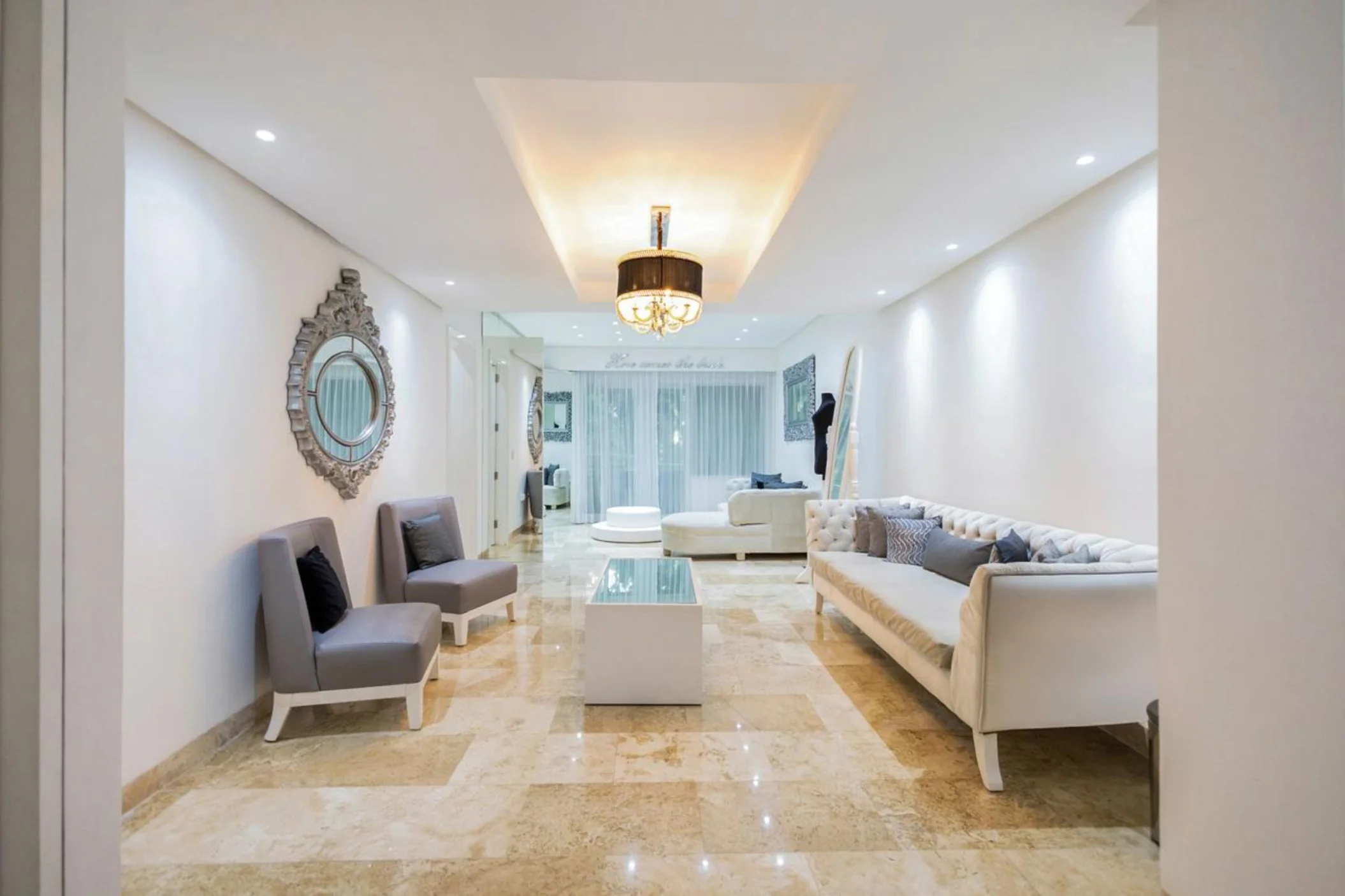 Bridal room at Paradisus Playa Del Carmen and La Perla