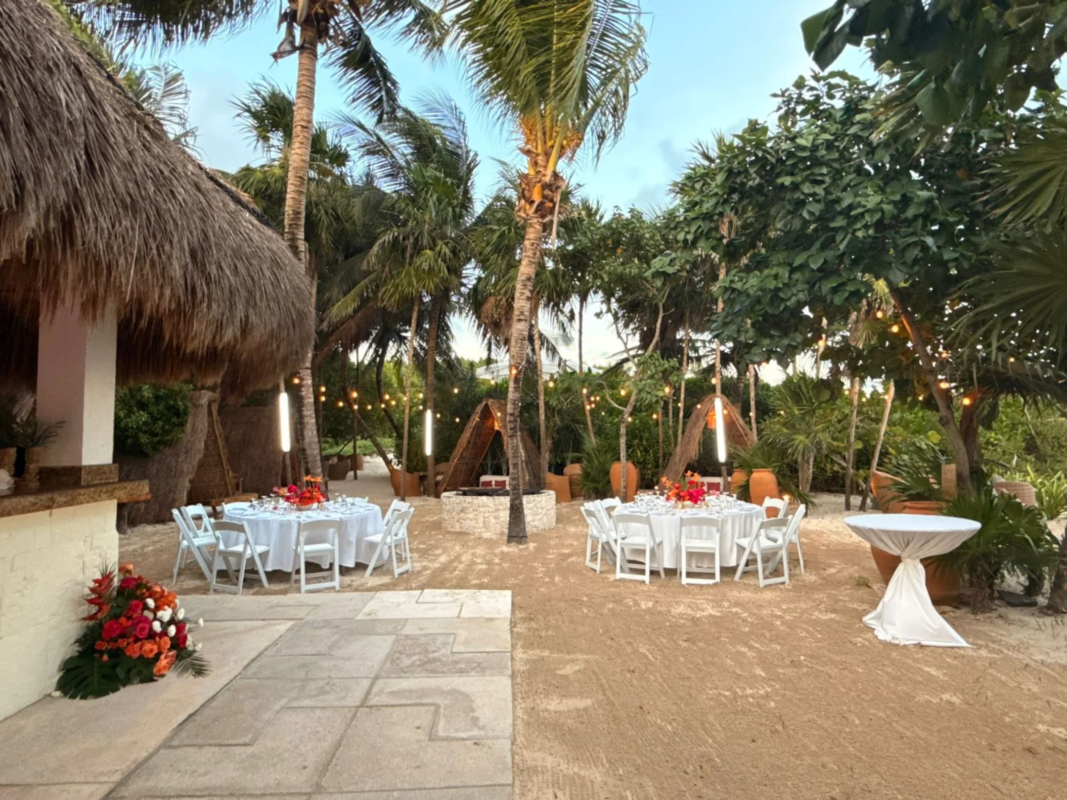 Kanna beach venue at Paradisus Playa Del Carmen and La Perla