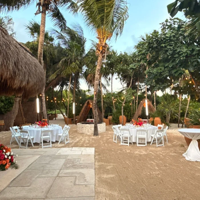 Kanna beach venue at Paradisus Playa Del Carmen and La Perla