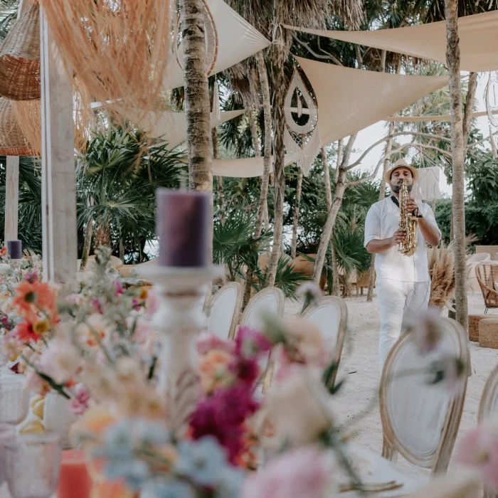 Kanna beach venue at Paradisus Playa Del Carmen and La Perla