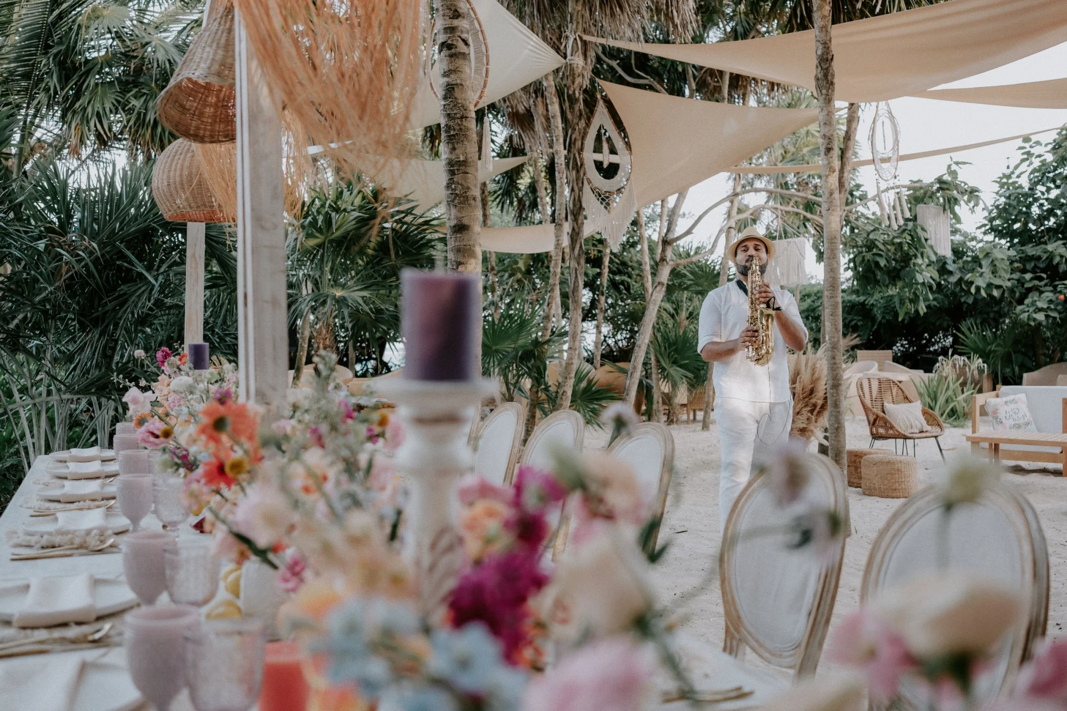 Kanna beach venue at Paradisus Playa Del Carmen and La Perla