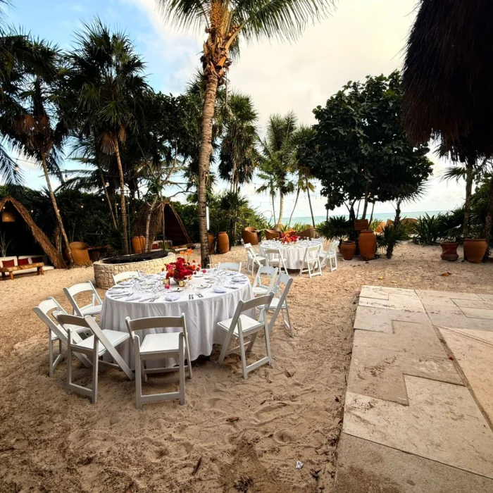 Kanna beach venue at Paradisus Playa Del Carmen and La Perla