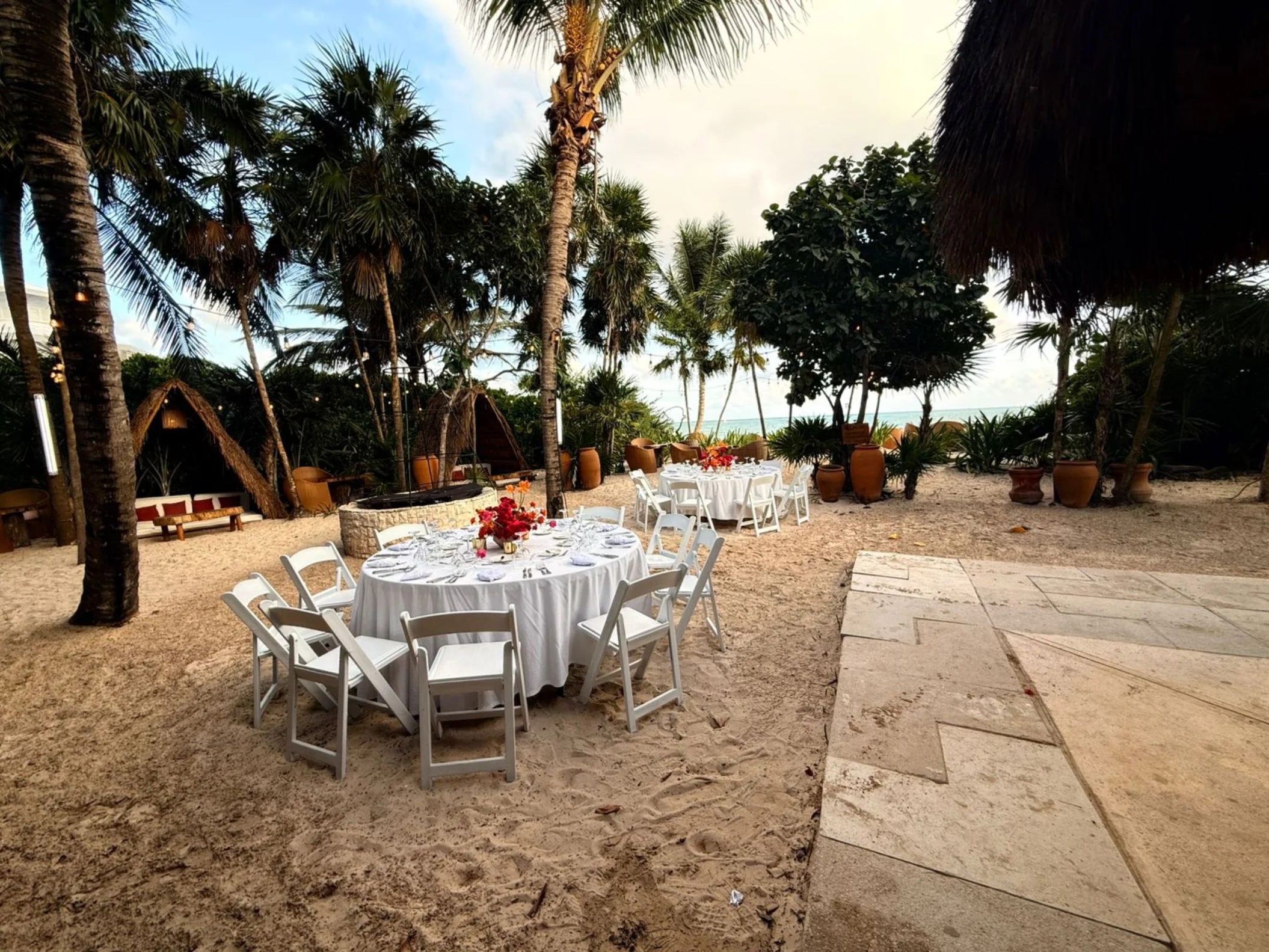 Kanna beach venue at Paradisus Playa Del Carmen and La Perla