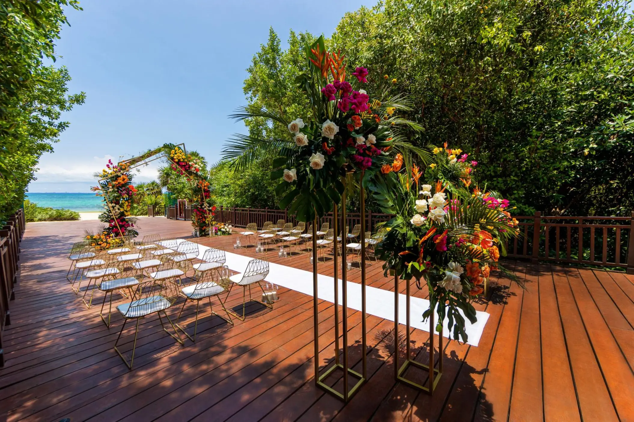Kanna Bridge venue at Paradisus Playa Del Carmen and La Perla