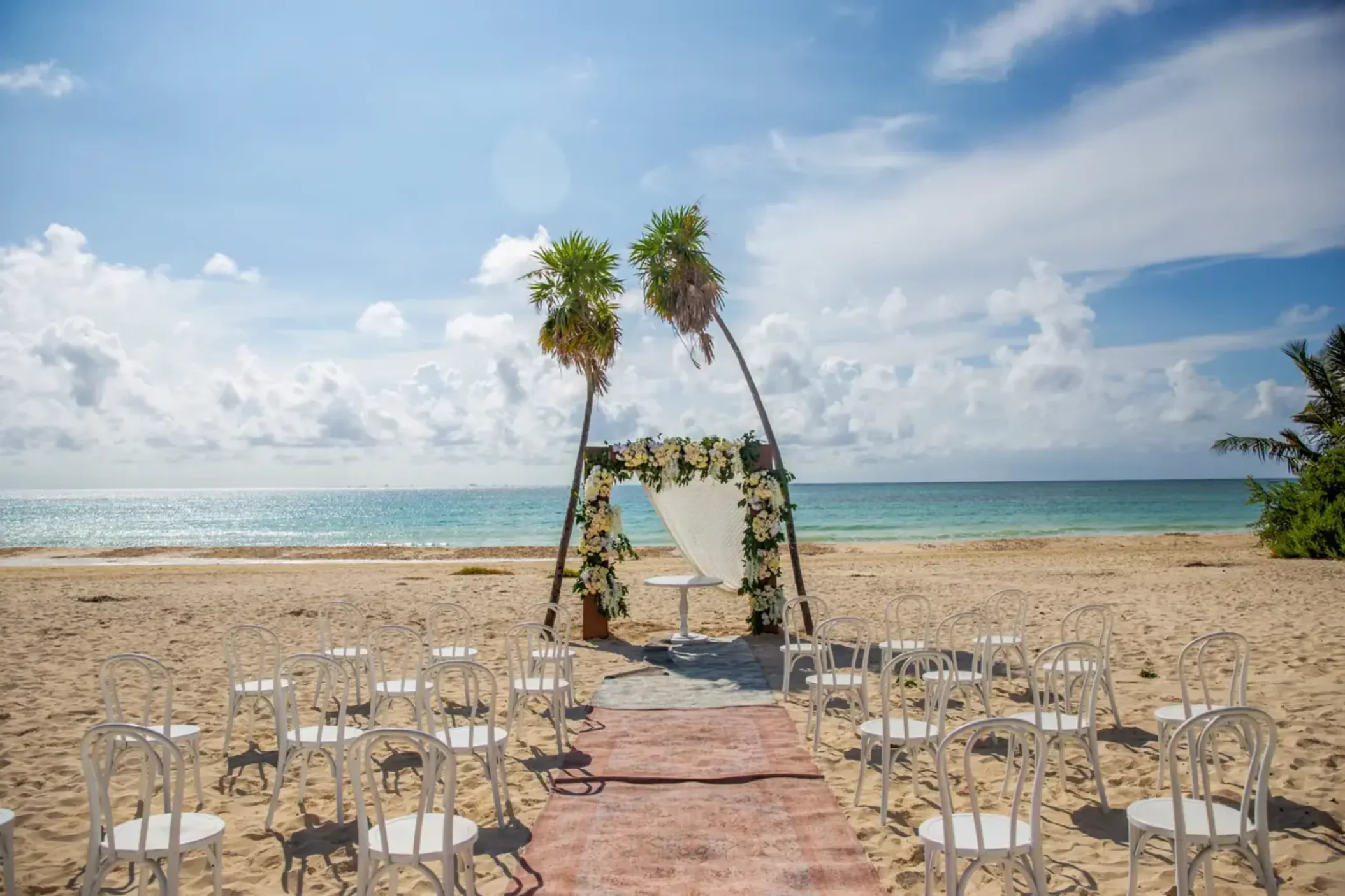 North Beach venue at Paradisus Playa Del Carmen and La Perla
