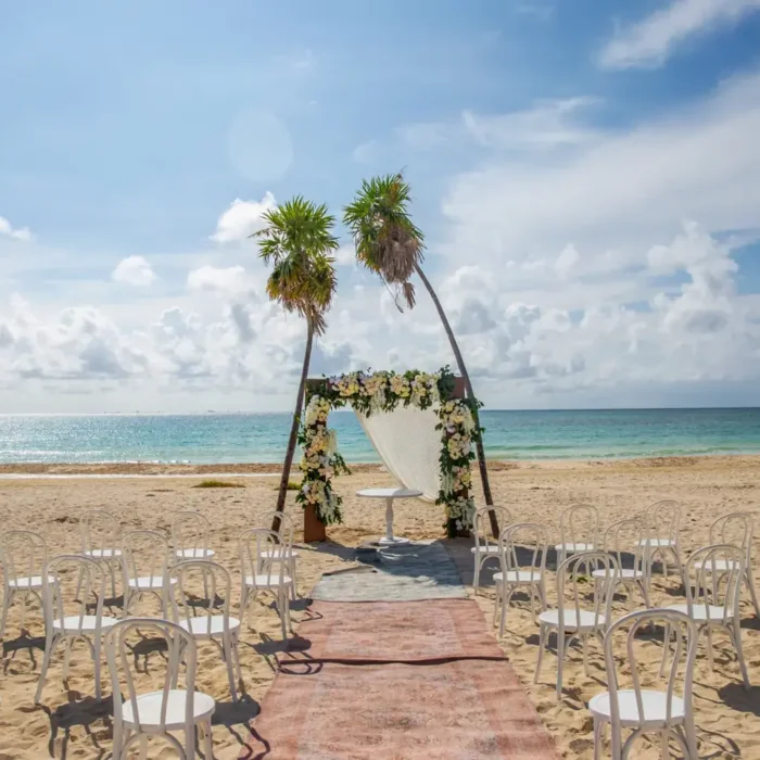 North Beach venue at Paradisus Playa Del Carmen and La Perla