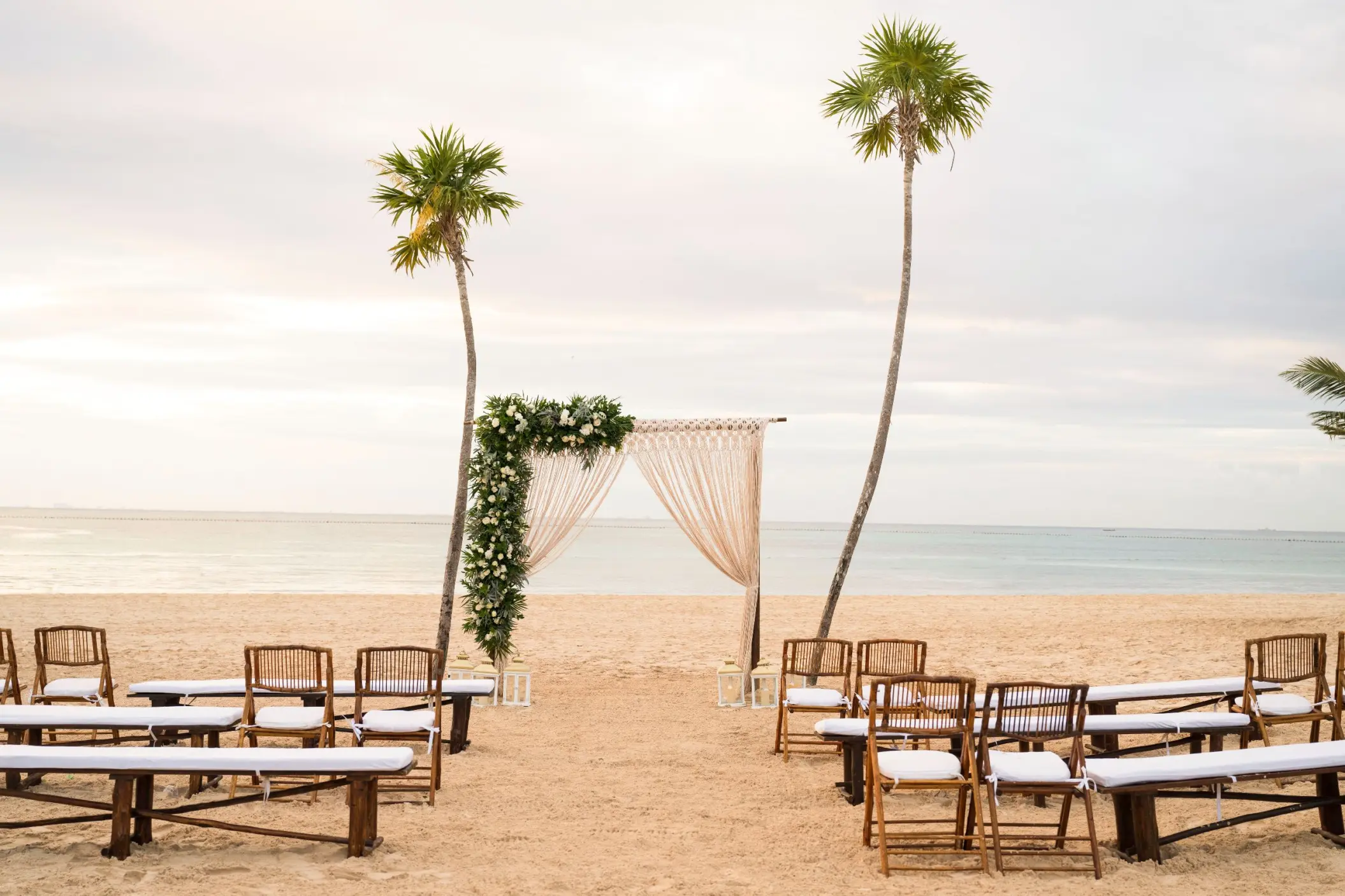 North Beach venue at Paradisus Playa Del Carmen and La Perla