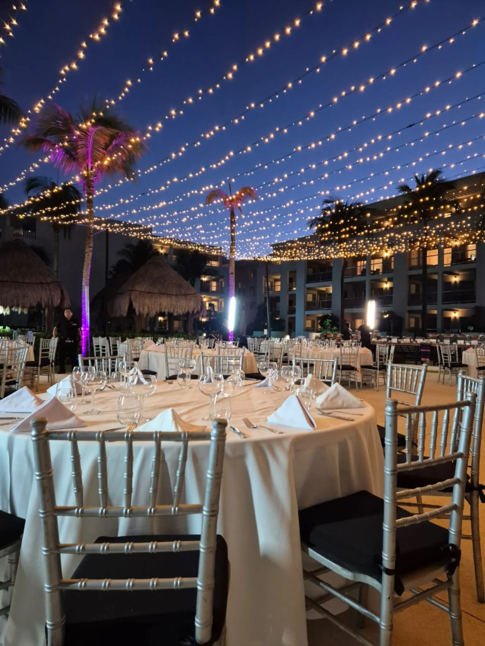 North Pool venue at Paradisus Playa Del Carmen and La Perla
