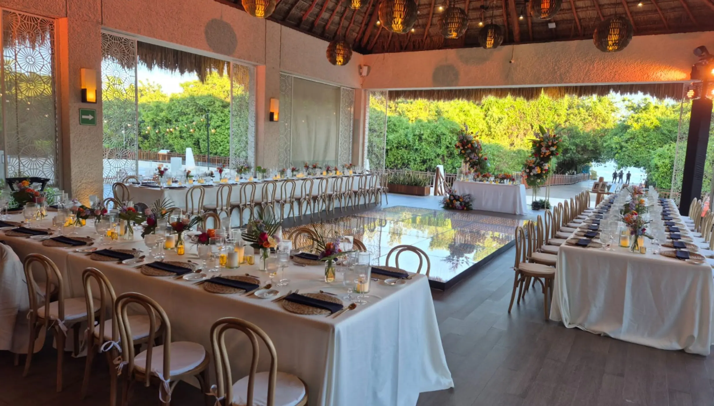 Palapa venue at Paradisus Playa Del Carmen and La Perla