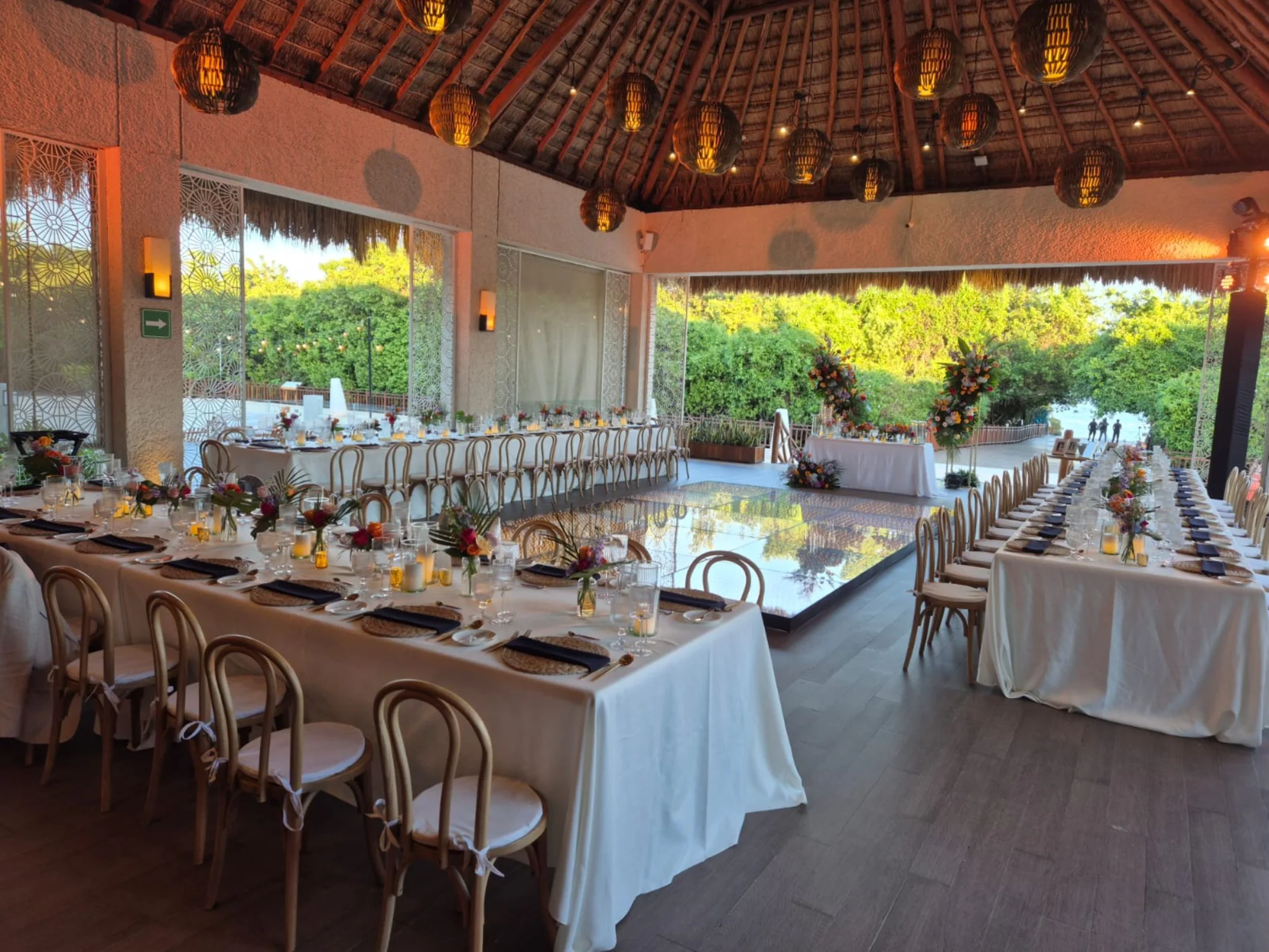 Palapa venue at Paradisus Playa Del Carmen and La Perla