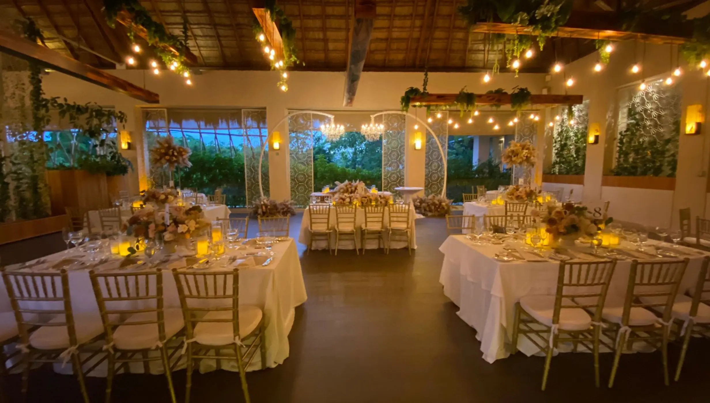 Palapa venue at Paradisus Playa Del Carmen and La Perla