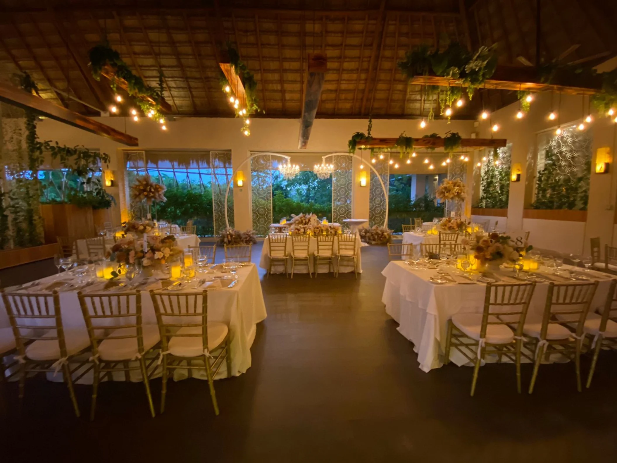 Palapa venue at Paradisus Playa Del Carmen and La Perla