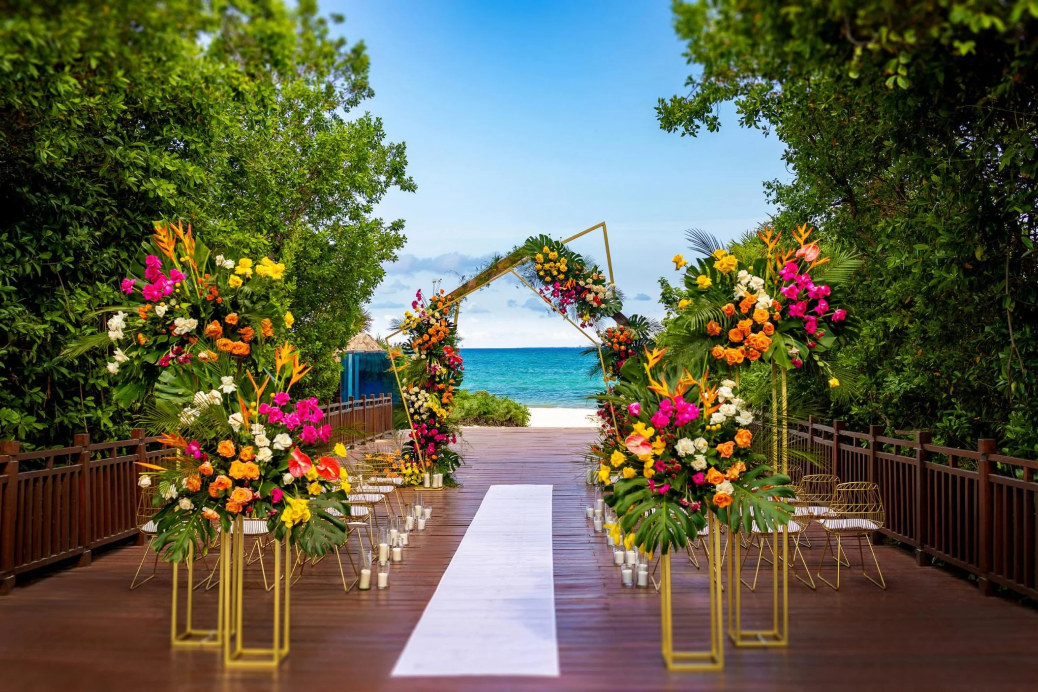 Kanna bridge venue at Paradisus Playa Del Carmen and La Perla
