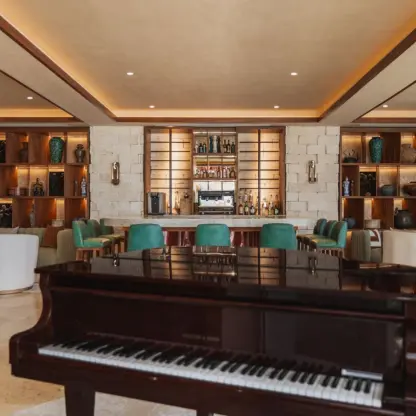 bonita piano bar at Paraiso de la Bonita Riviera Maya