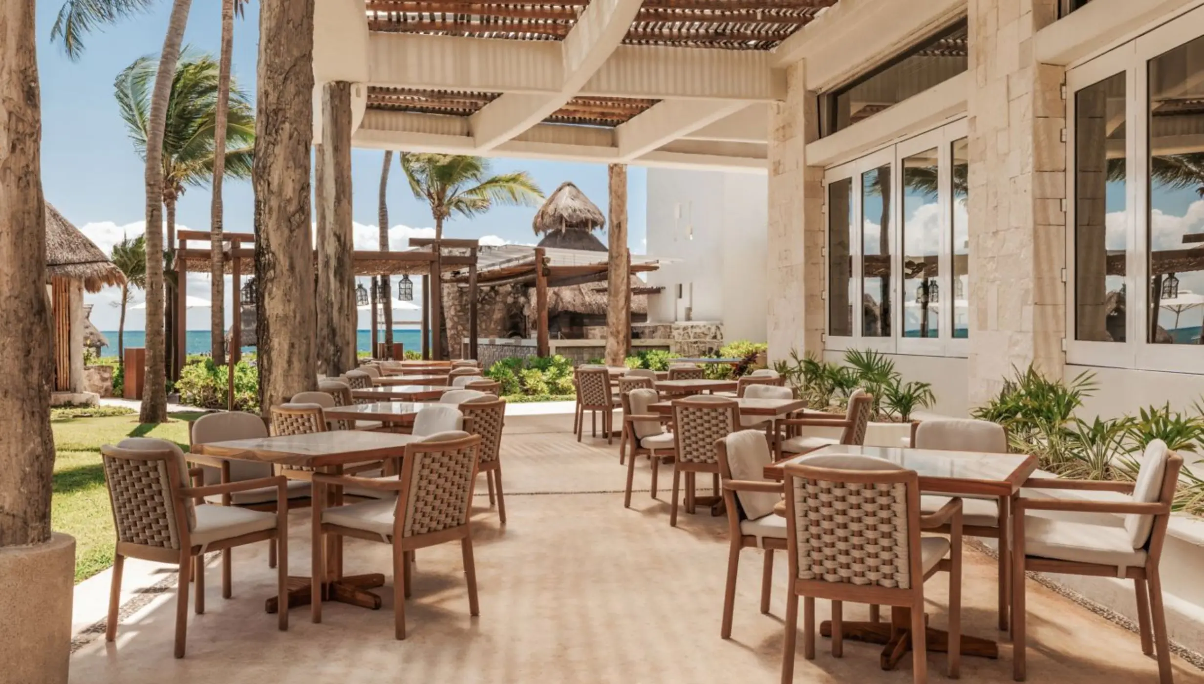 cote a costa restaurant and venue at Paraiso de la Bonita Riviera Maya