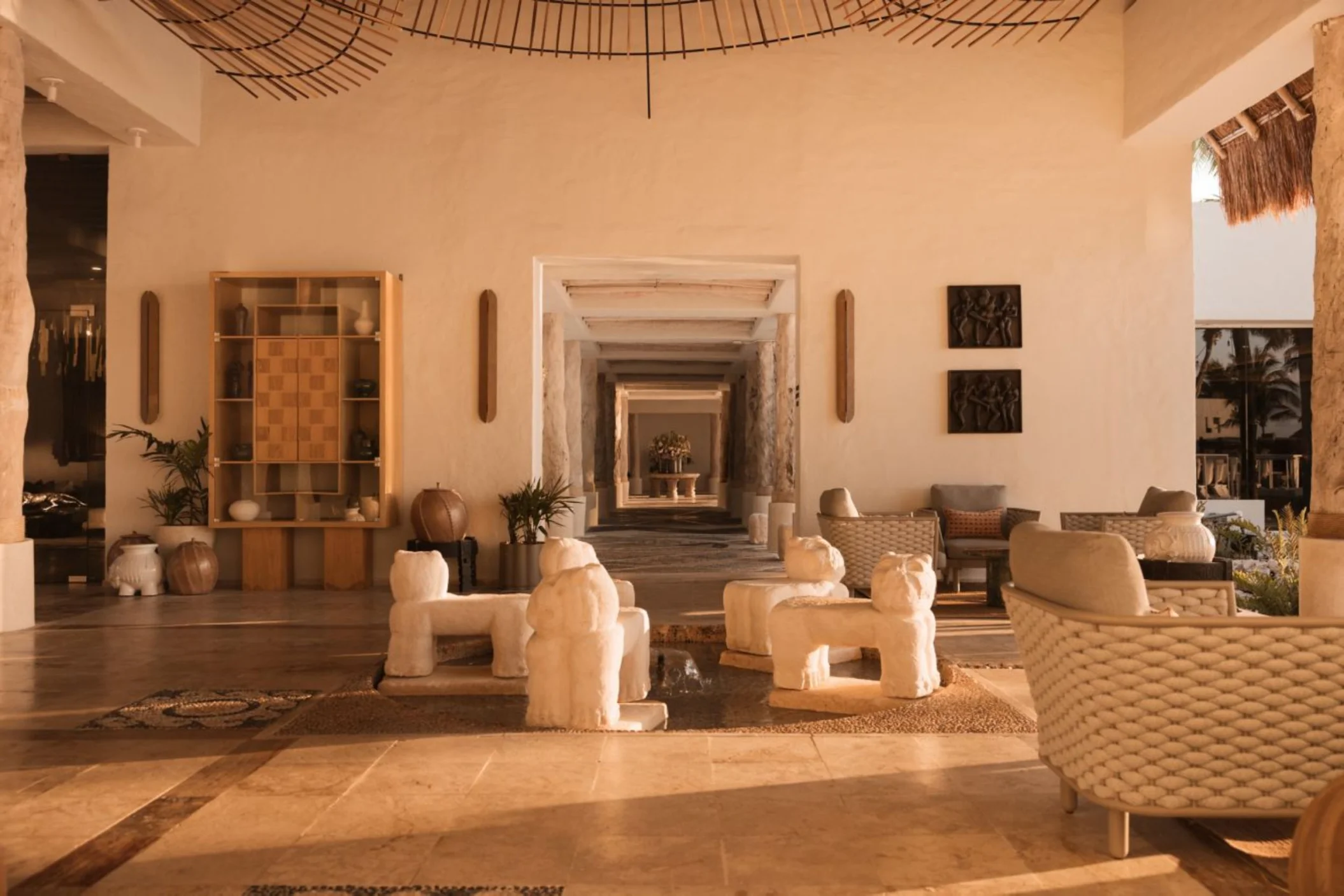 in lobby at Paraiso de la Bonita Riviera Maya