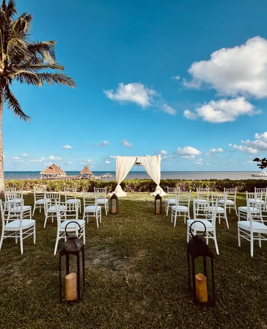 thalasso coastal garden venue at Paraiso de la Bonita Riviera Maya